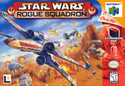 Star Wars Rogue Squadron box art for Nintendo 64